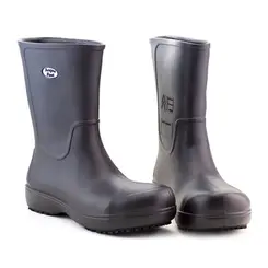 Bota de EVA Cano Longo Soft Work BB86 Preto com Bico Composite