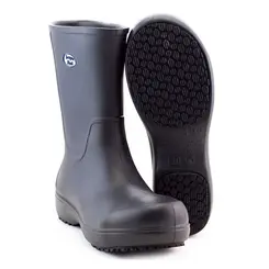 Bota de EVA Cano Longo Soft Work BB86 Preto com Bico Composite