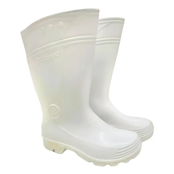 Pvc Branca Bota Sete Leguas Cano Longo Branca Bota Sete Léguas - Main Image