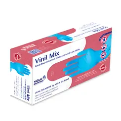 Luva Vinil Mix Volk