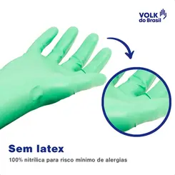 Luva Eco Hope Nitrílica com Forro Volk