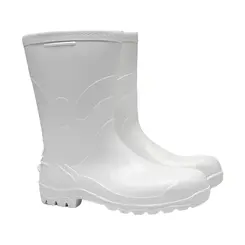Bota de PVC Térmica Frigorifica Cano Curto Branca c/ Forro de lã 80BPC600FT Bracol