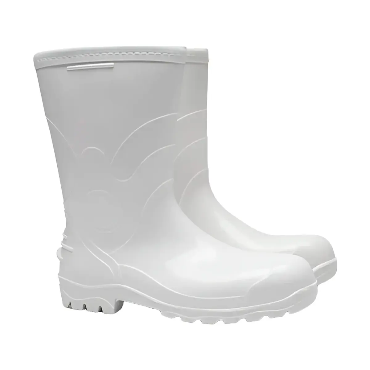 Bota de PVC Térmica Frigorifica Cano Curto Branca c/ Forro de lã 80BPC600FT Bracol