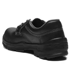 Sapato de segurança amarrar preto 4045BSAS4400 Bracol com bico PVC