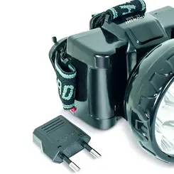 Lanterna para Cabeça Recarregável 9 leds - Mod. PPG17 - Noll