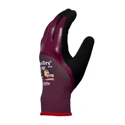 Luva Maxidry Danny Tricotada com Banho Nitrílico Foam