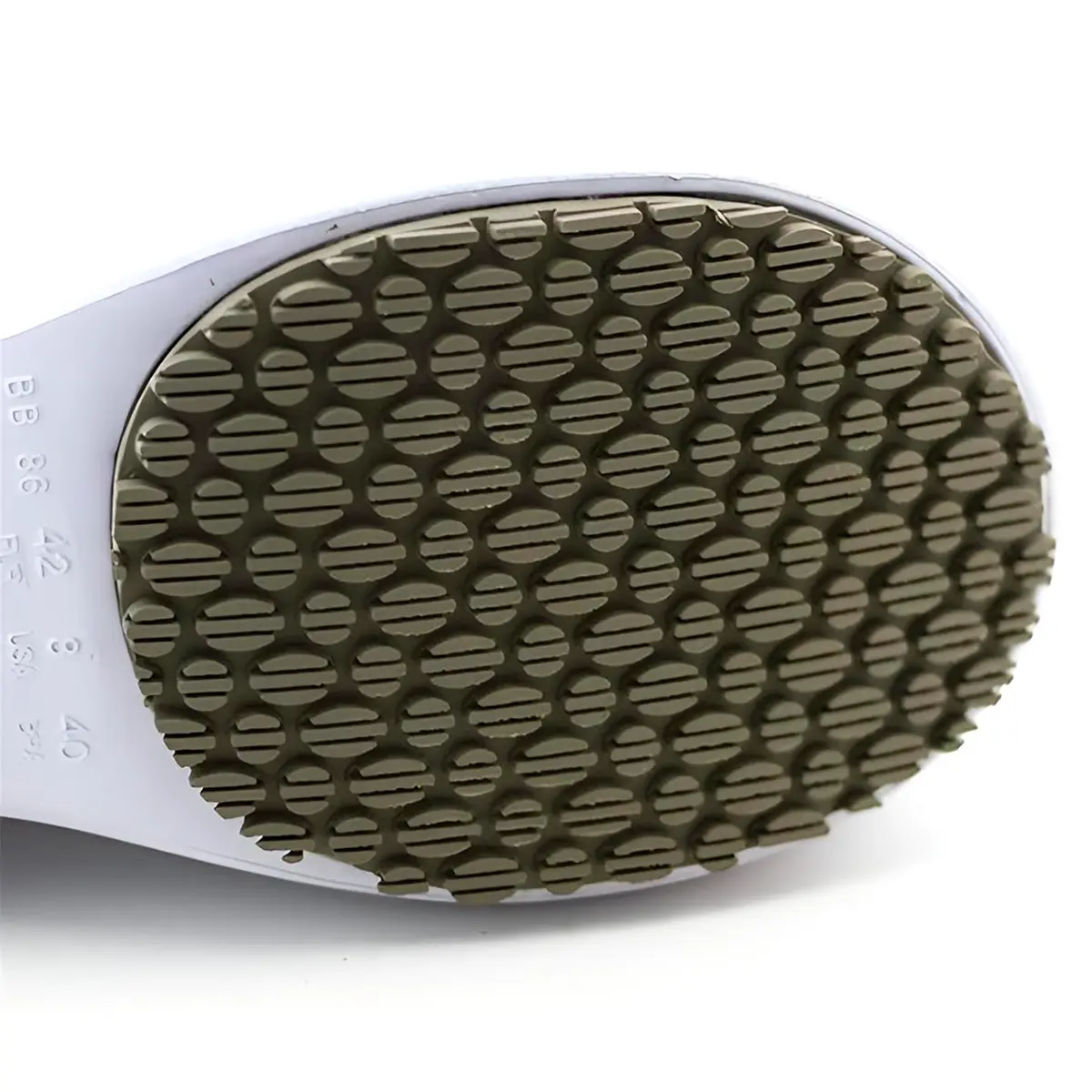 Bota de EVA Cano Longo Soft Work BB86 Branco com Bico Composite