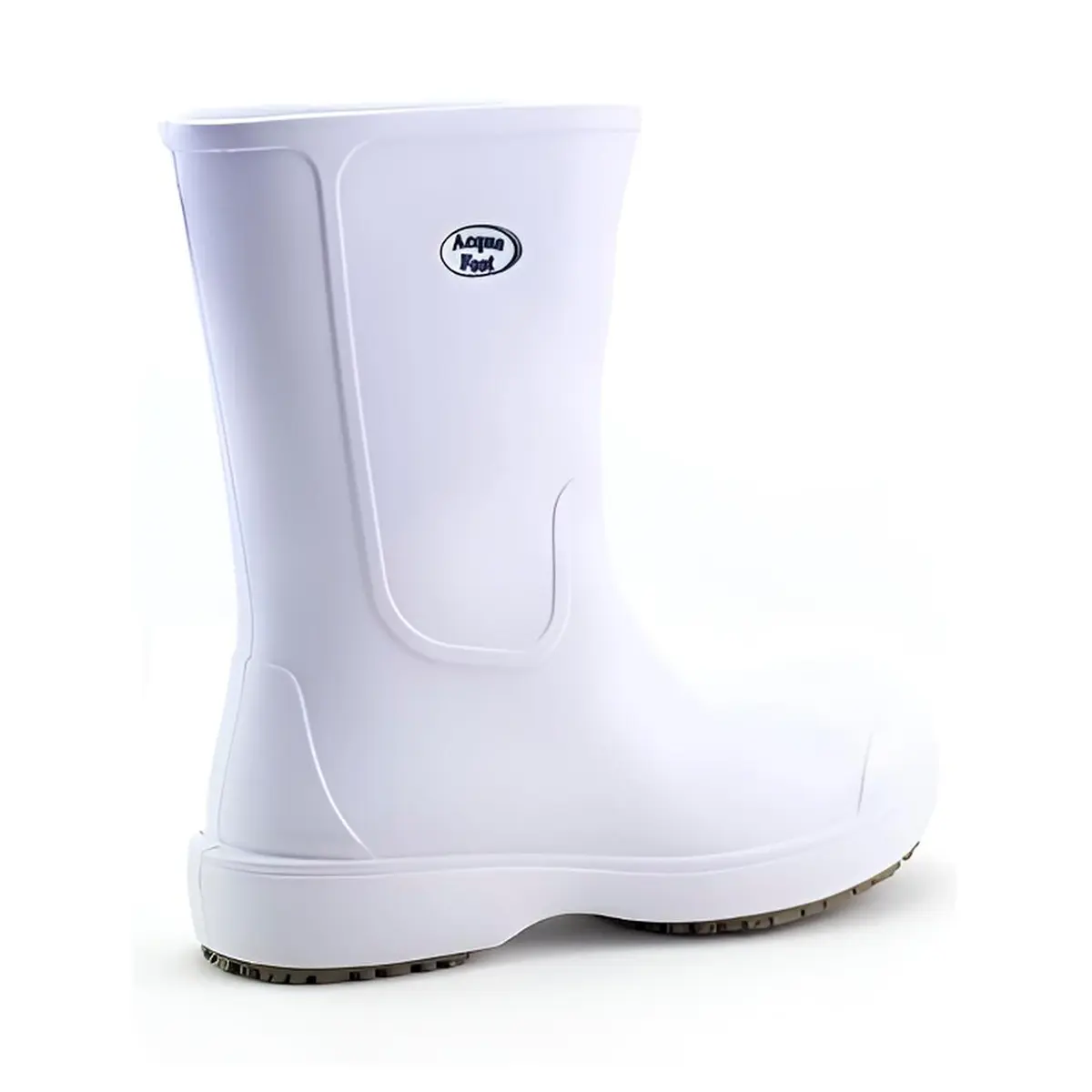 Bota de EVA Cano Longo Soft Work BB86 Branco com Bico Composite
