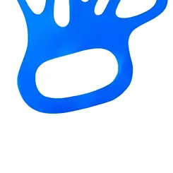 Ajustador para Luva de malha de  Aço Azul