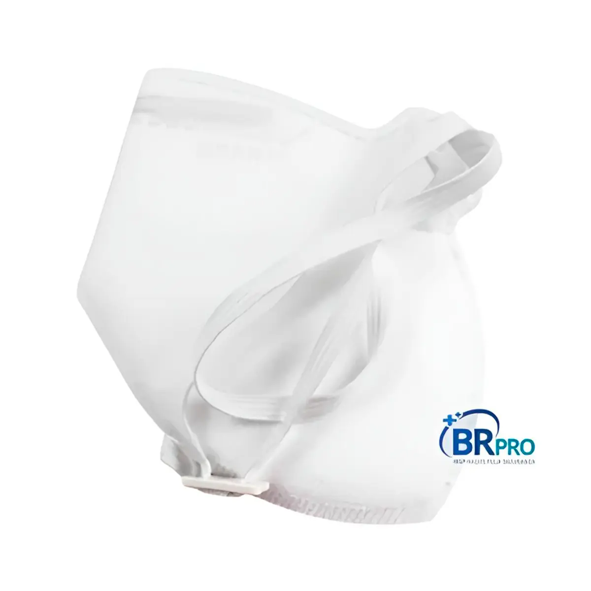 Máscara Respiratória PFF2 Branca com Certificado sem Válvula BRPRO