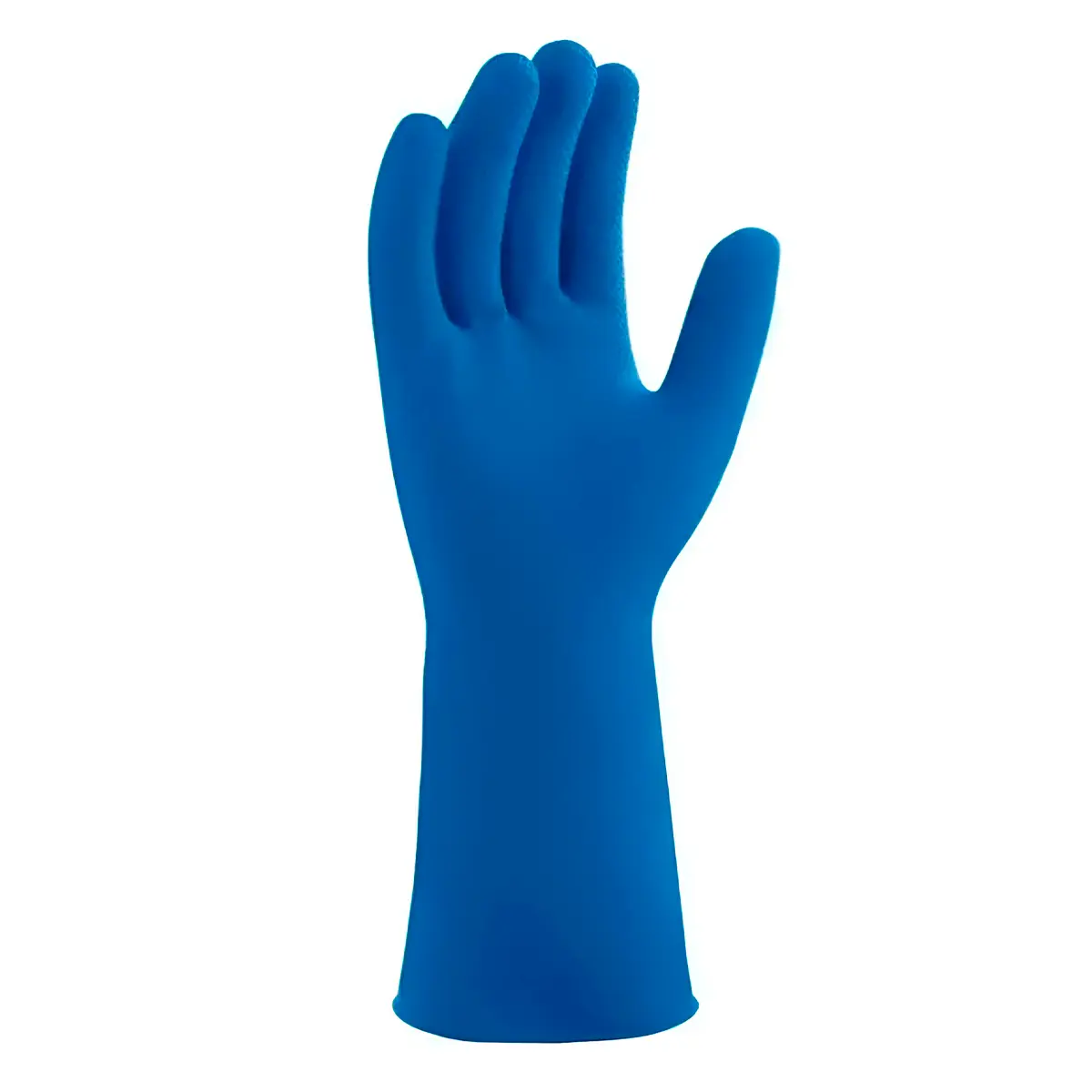 Luva Látex com forro Azul PPM08 - Proteplus