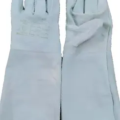 Luva de Raspa com reforço e punho 20cm - Total Capas