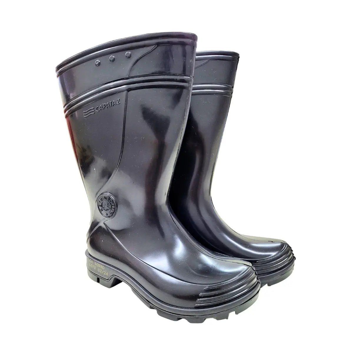 Bota Capataz Cano Longo Preta Sete Léguas