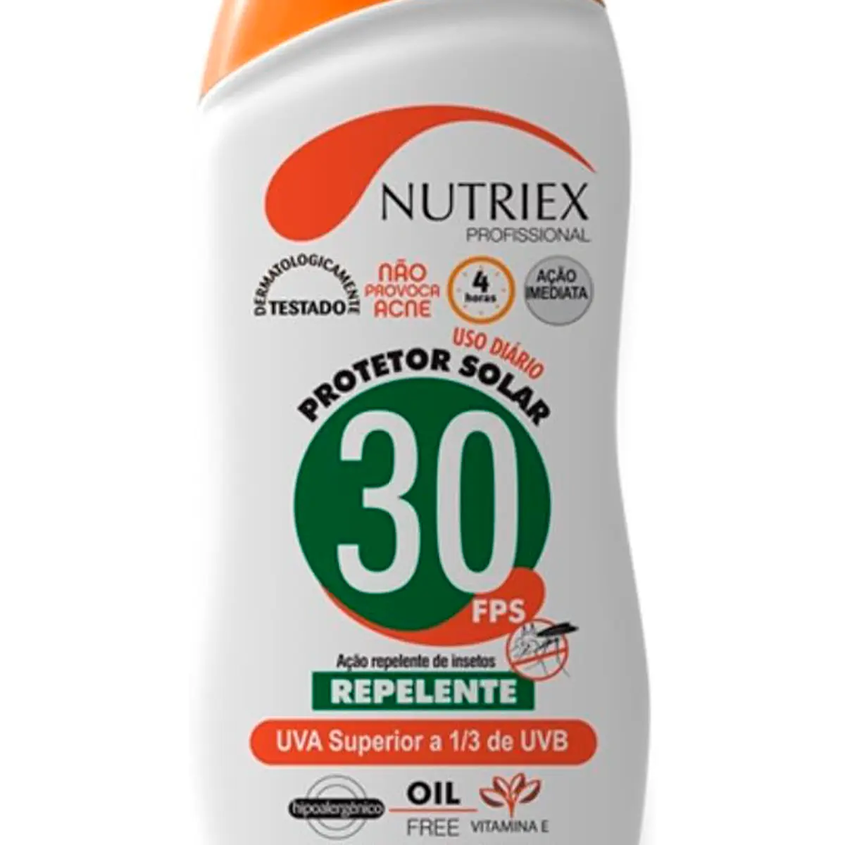 Protetor Solar com Repelente Nutriex Fator 30 Oil Free Bisnaga 120ml