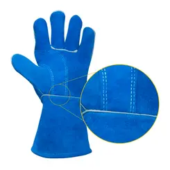 Luva de Couro para Soldador Weld 4501 Alta temperatura Marluvas