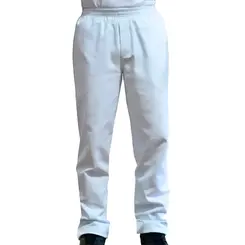 Calça Elastico Branca C/ 2 Bolsos Traseiros RR UNIFORMES