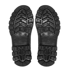 Botina New Prime Marluvas de Amarrar Nobuck Preta 50B26CBBP