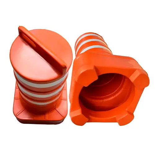 Cone Barril Laranja com Faixa - FIT 40X40X1,20