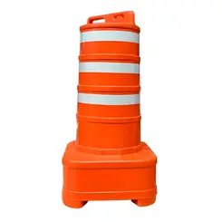 Cone Barril Laranja com Faixa - FIT 40X40X1,20