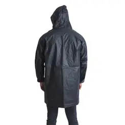 Capa de Chuva 0,32 PVC Preta Maicol
