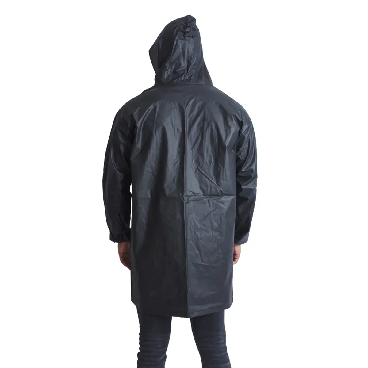 Capa de Chuva 0,32 PVC Preta Maicol - Epis Online