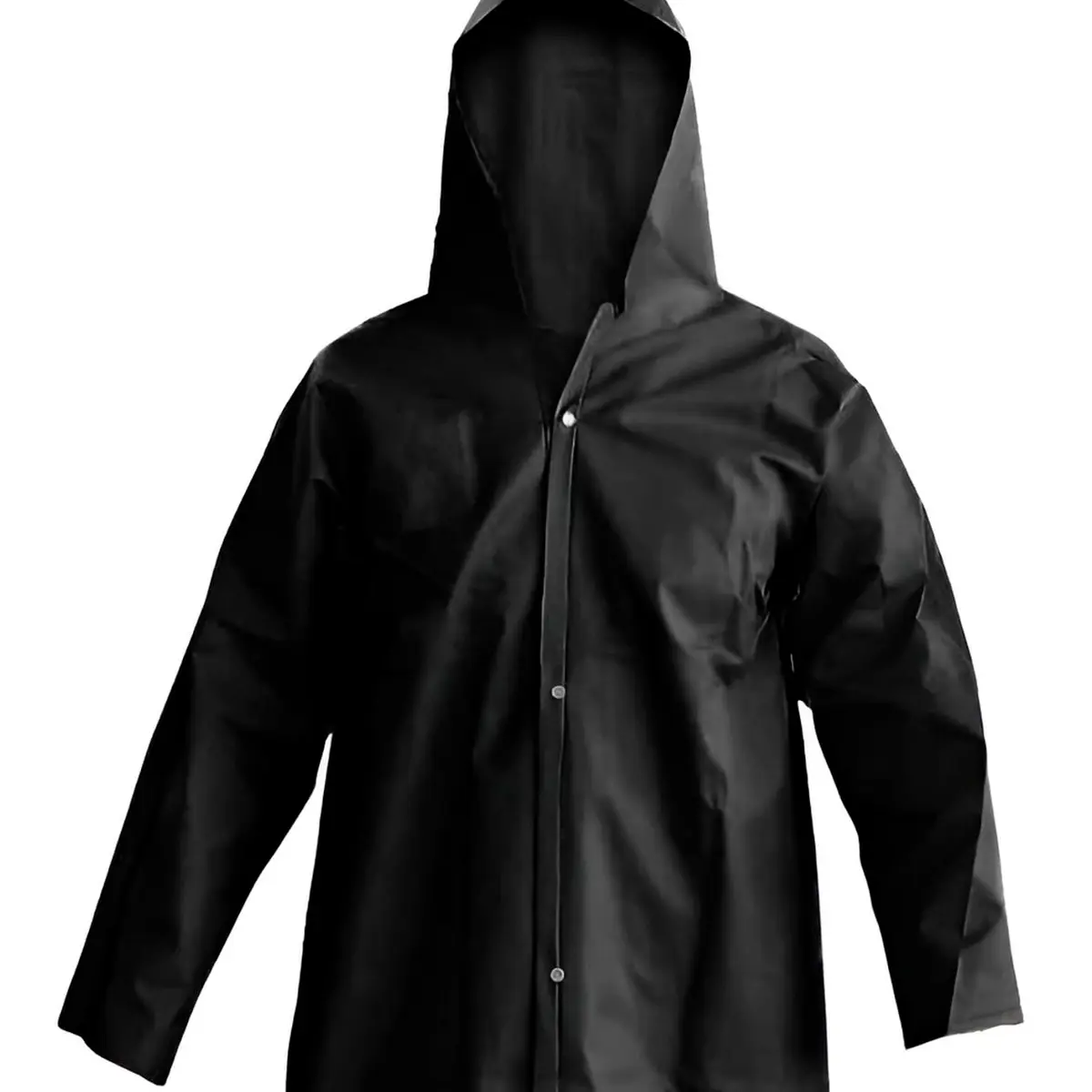 Capa de Chuva 0,32 PVC Preta Maicol