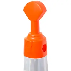 Cone Pirulito Balizador Laranja e Branco - Nalcon
