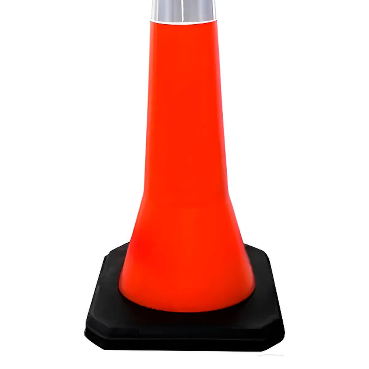 Cone Pirulito Balizador Laranja e Branco - Nalcon