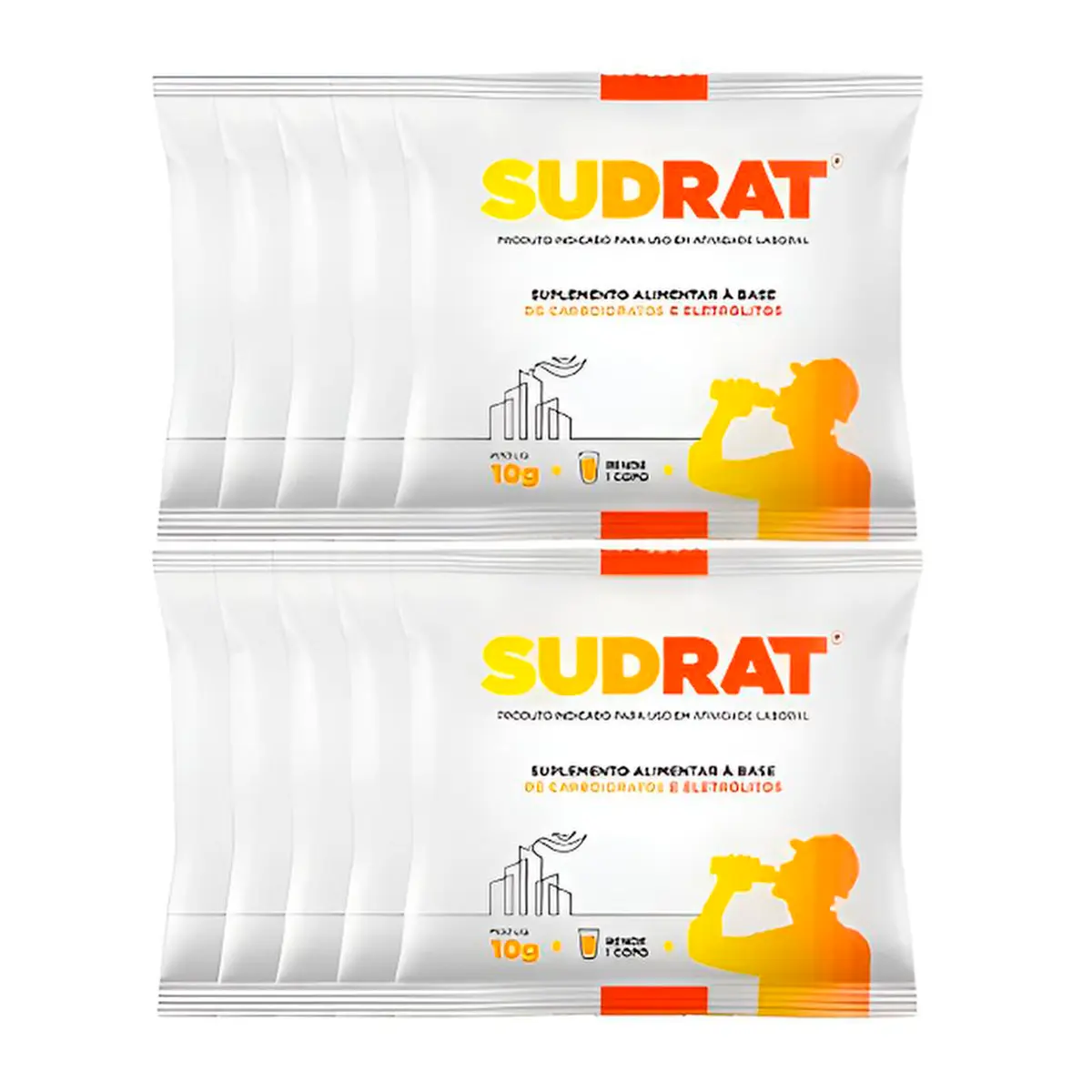 Isotônico Reidratante Sudrat 10 GR - 400 Sachês