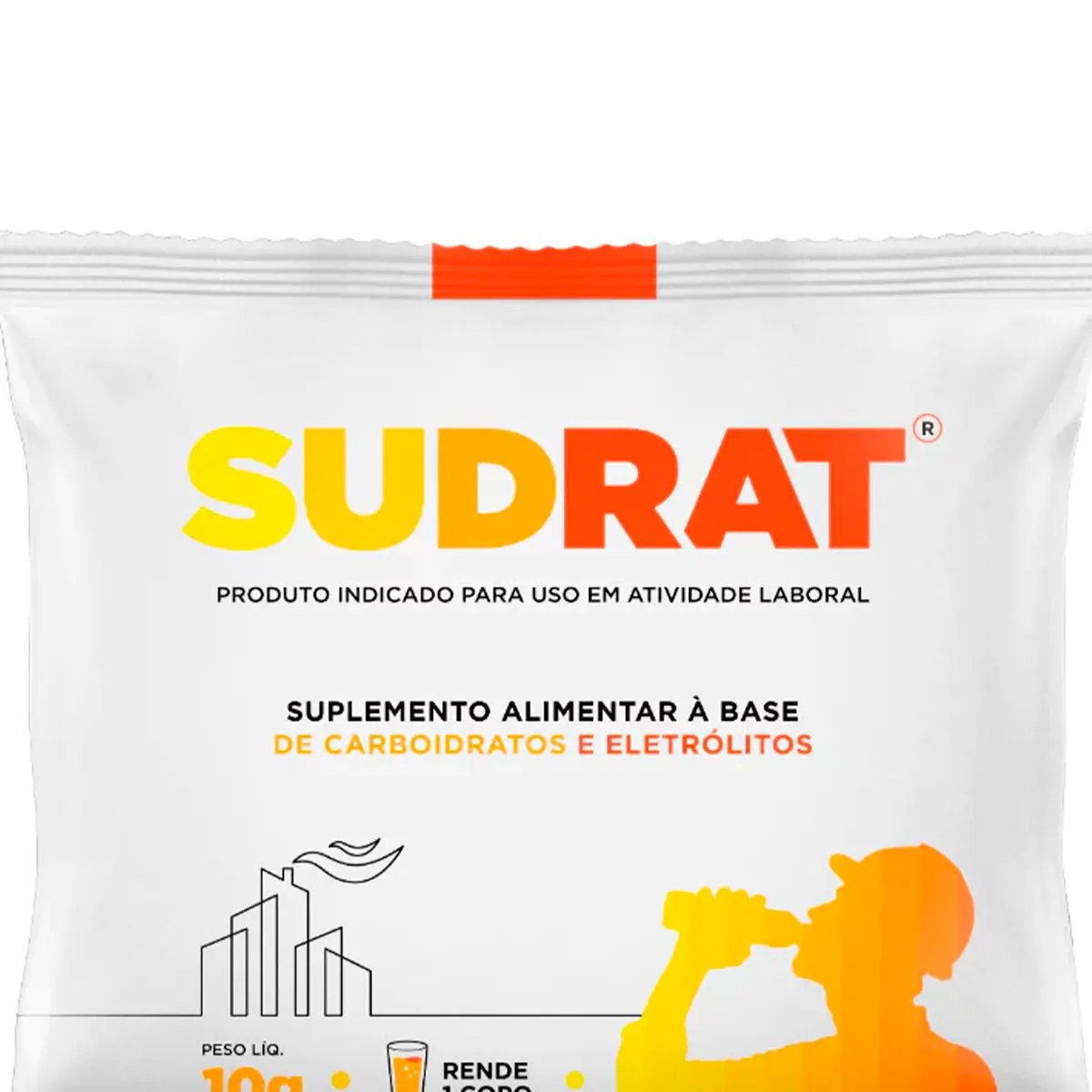 Isotônico Reidratante Sudrat 10 GR - 400 Sachês