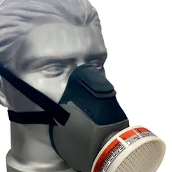 Respirador Semi Facial Air San 420 Filtro A1P2 Air Safety
