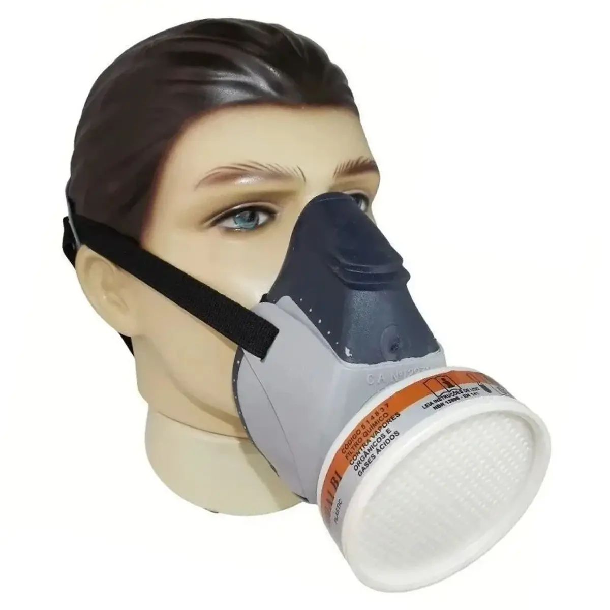 Respirador Semi Facial Air San 420 Filtro A1P2 Air Safety