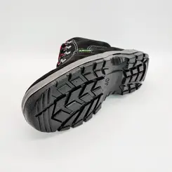 Botina de Amarrar Nobuck Marrom Preto L430 Lider