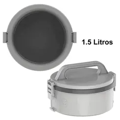Marmita Teckor 1,5L 1S Cinza - Soprano
