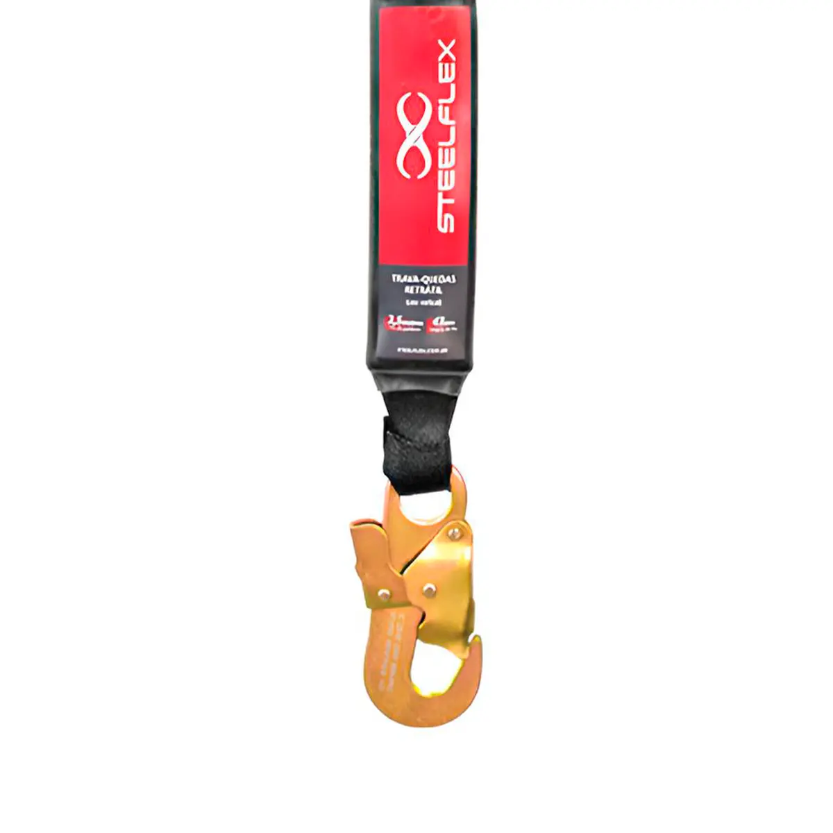 Trava Quedas Retrátil Fita 47mm de 2,5m Steelflex STF-CQTQ0172