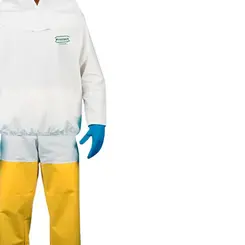 Conjunto Herbicida Agrícola Costal Combate 30 lavagens com Avental Protect
