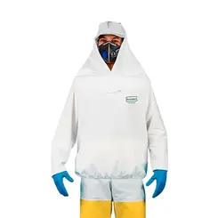 Conjunto Herbicida Agrícola Costal Combate 30 lavagens com Avental Protect