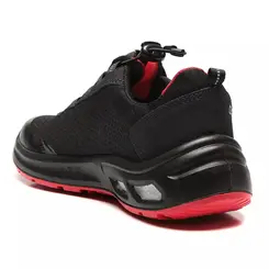 Tênis de Segurança Detroit Eco Preto / Vermelho Bracol