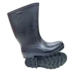Bota de Borracha Trator Cano Curto Preta Sete Léguas