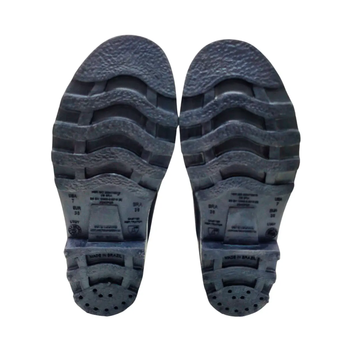 Bota de Borracha Trator Cano Curto Preta Sete Léguas