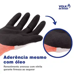 Luva Overpro 18F Tungstenio Volk