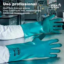Luva Overpro Chemtech Cut Volk