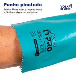 Luva Overpro Chemtech Cut Volk