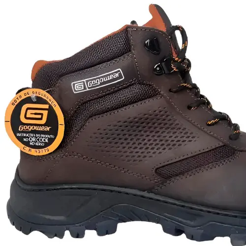 Botina de Segurança Brita Crazy Horse Café Gogowear - Epis Online