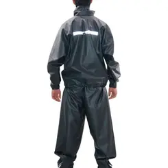 Conjunto PVC Preto Motoqueiro Total Capas