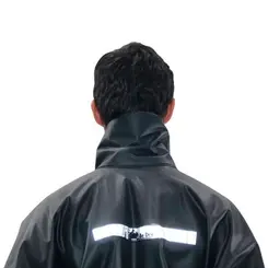 Conjunto PVC Preto Motoqueiro Total Capas