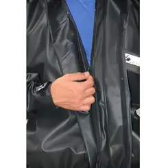 Conjunto PVC Preto Motoqueiro Total Capas