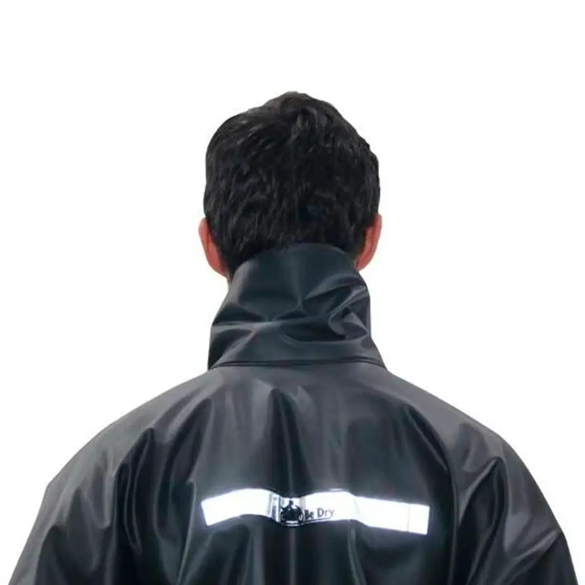 Conjunto PVC Preto Motoqueiro Total Capas