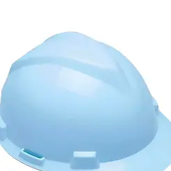 Casco de Capacete MSA V-Gard Azul Pastel