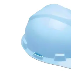 Casco de Capacete MSA V-Gard Azul Pastel